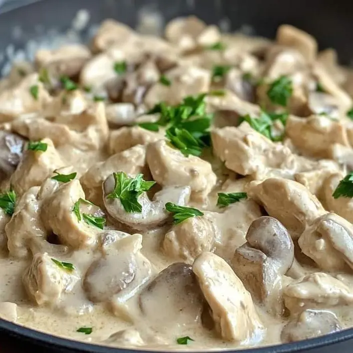 Peito de frango ao molho branco