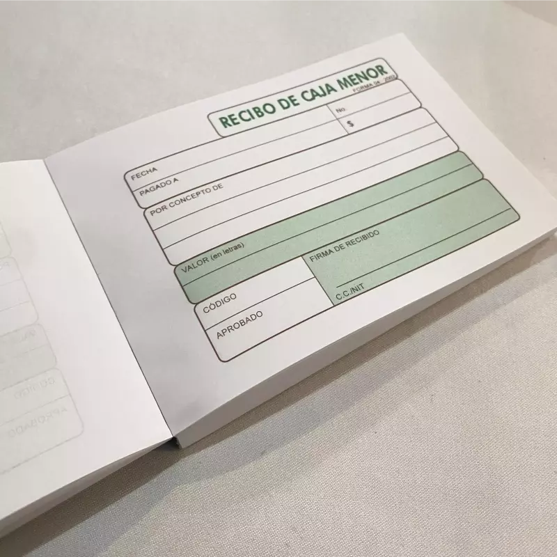RECIBO CAJA MENOR