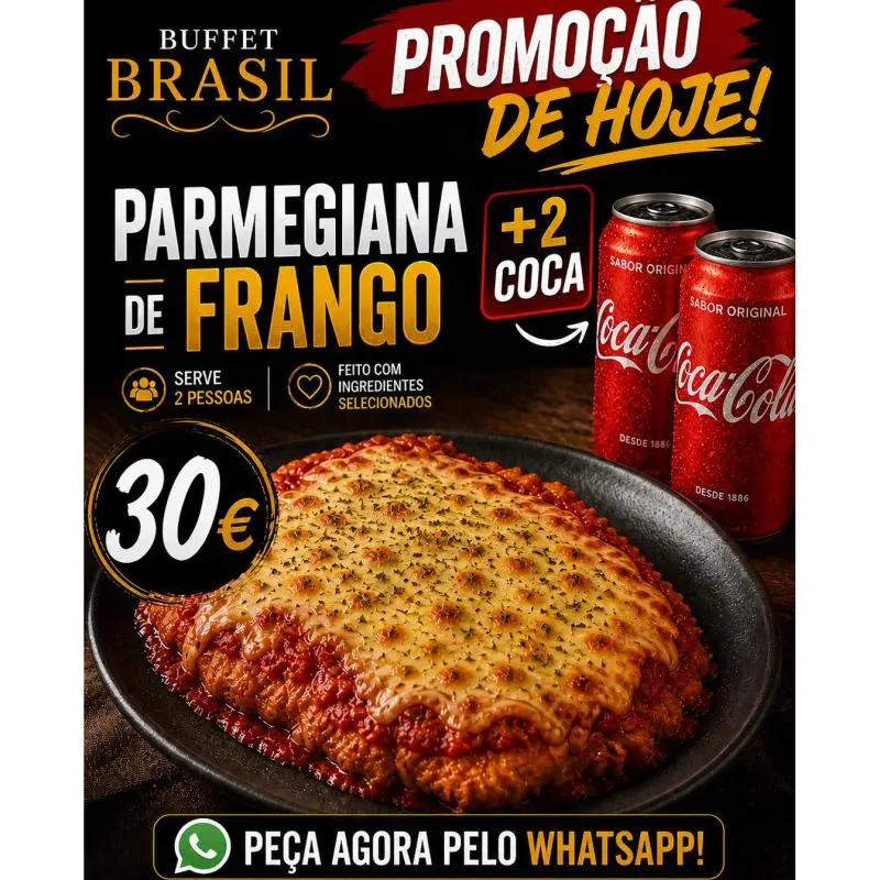 PARMEGIANA PARA DOIS