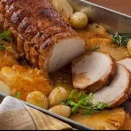 Lombo Assado com Batata