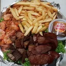 Carne de Sol com Camarão Empanado