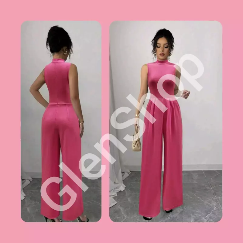 Mono sin mangas rosa fucsia