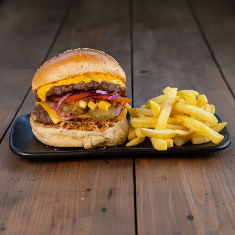 ESPECIAL DE CARNE + PAPAS