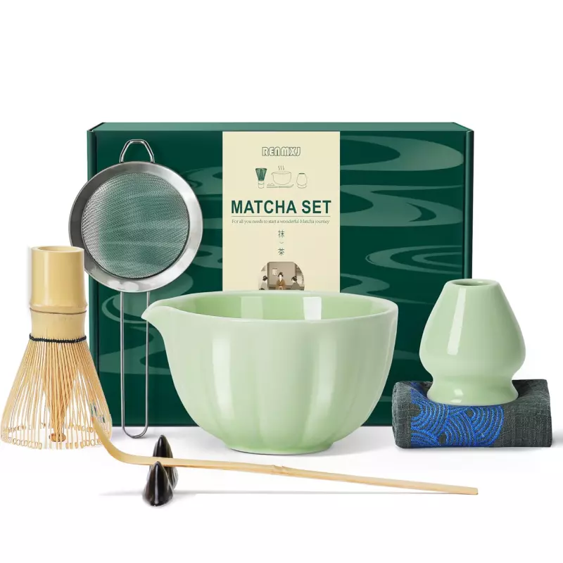 Set para Matcha. Light Green