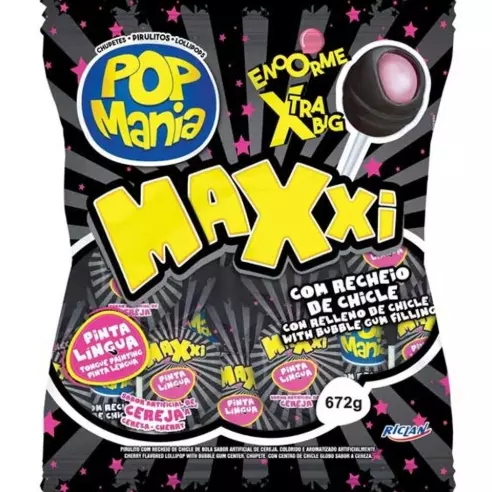 Pirulito Pop Mania Pinta Lingua