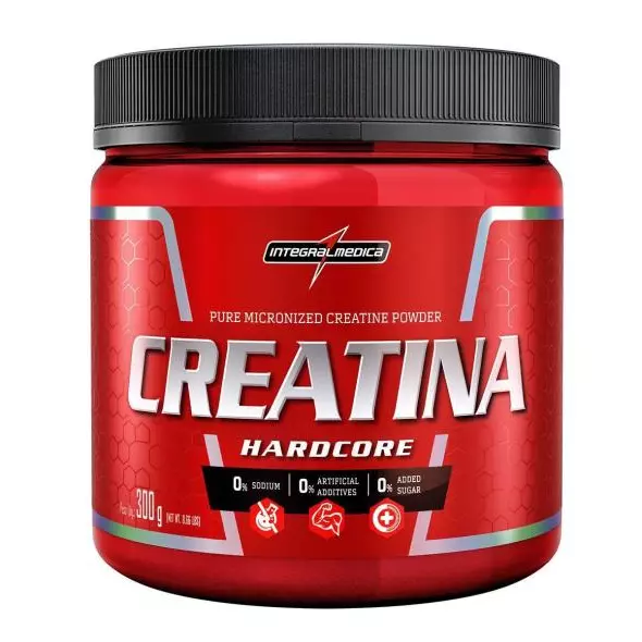 CREATINA 300G INTEGRALMEDICA HARDCOR