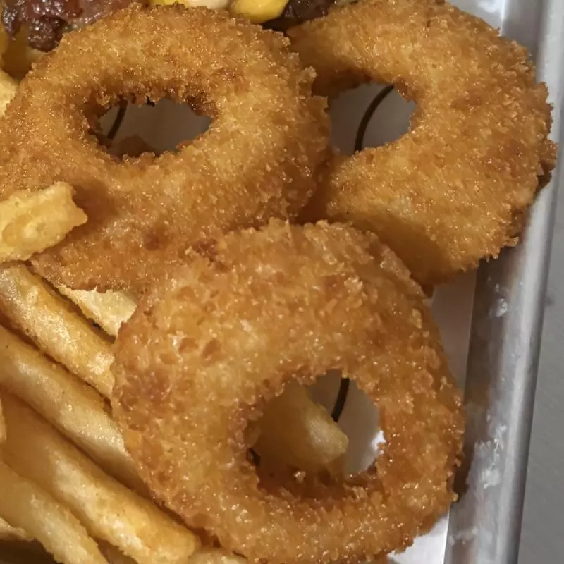 PORCION DE AROS DE CEBOLLA