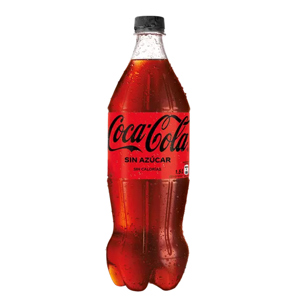 COCA COLA ZERO 1 LT PET