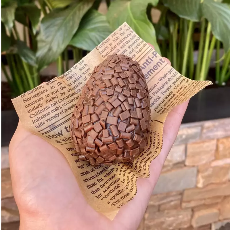 Coxinha de brigadeiro