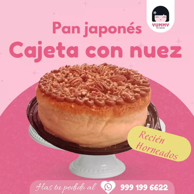 Cajeta con nuez