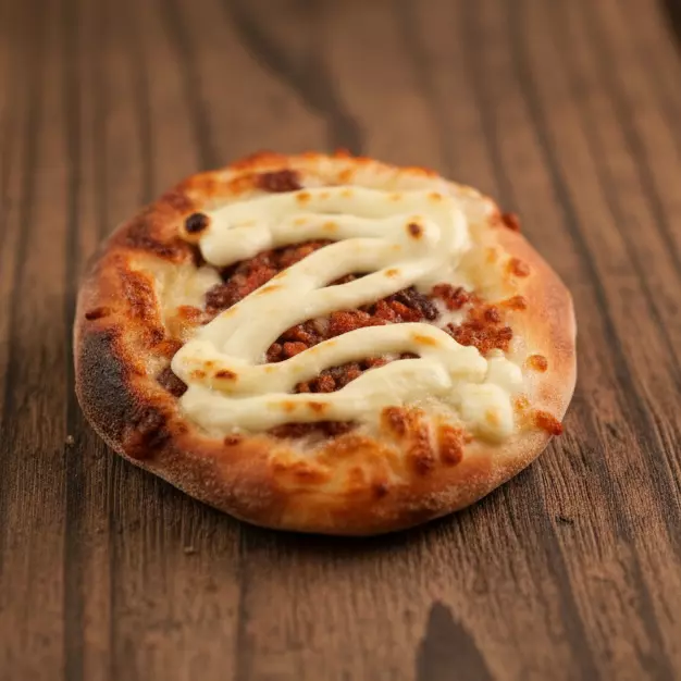 Esfiha de Bacon com catupiry