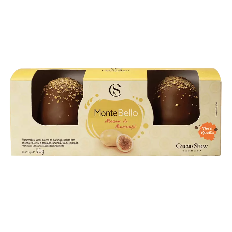 Montebello mousse maracujá 90g