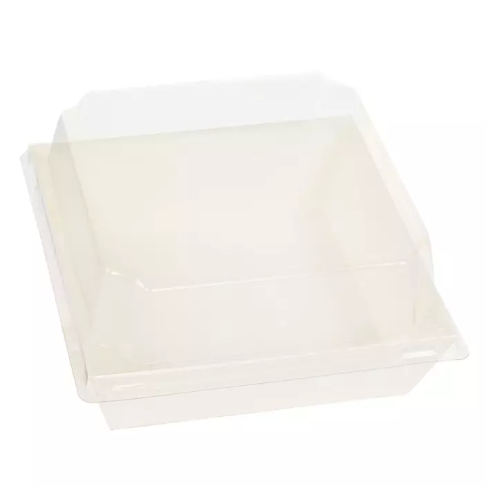 Contenedor cuadrado blanco
