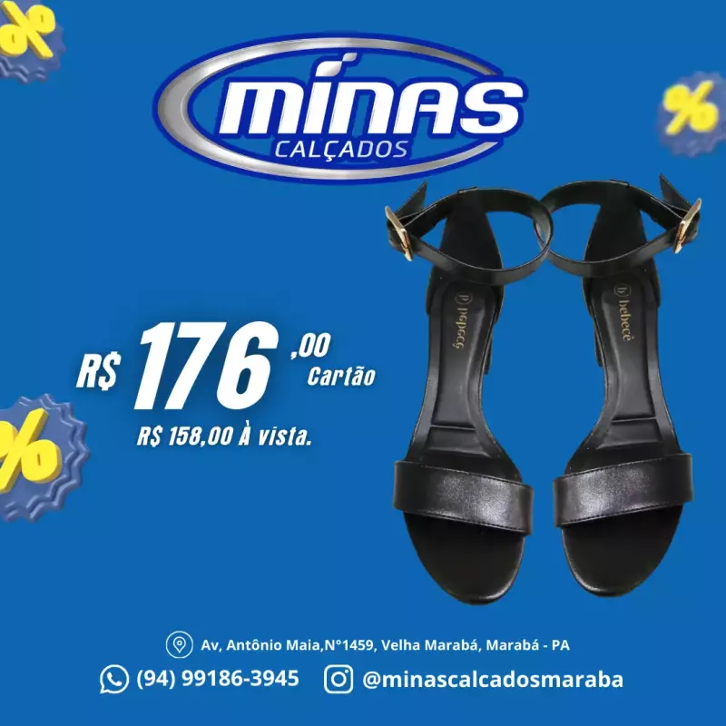 Sandália Preta RF:T6059