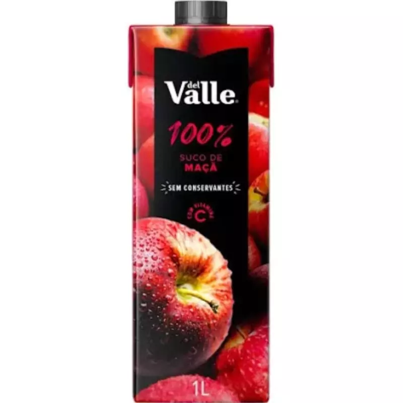 DEL VALLE 100% MAÇÃ 1 L (Cód 2509)
