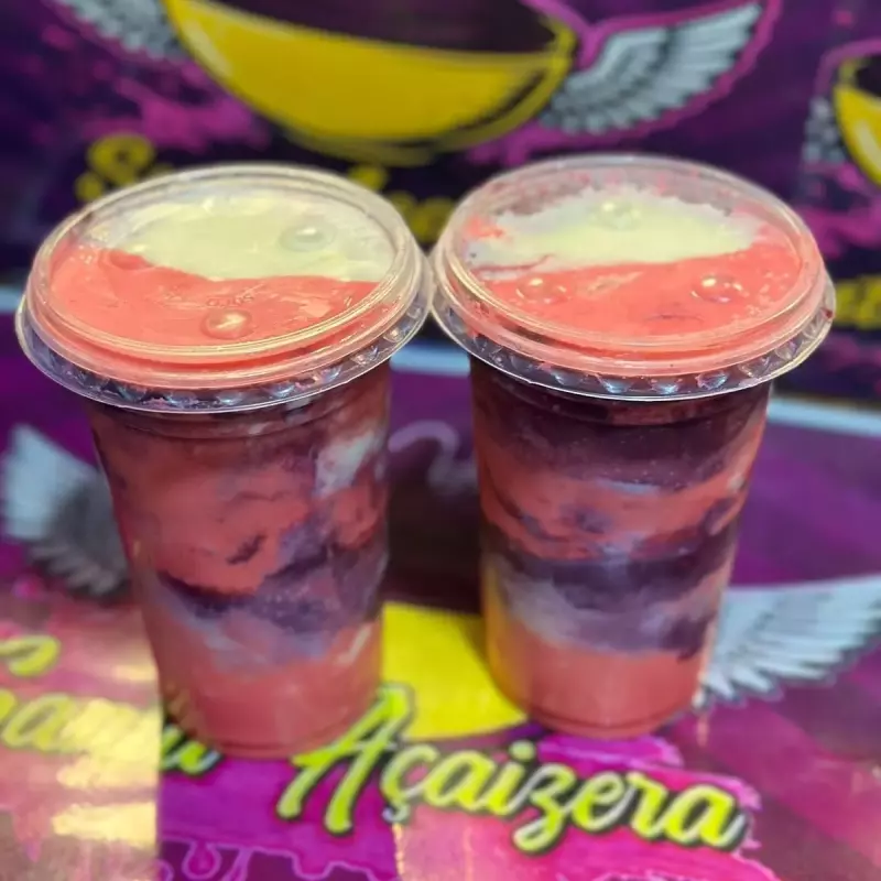400ml + Mousse Morango + Leite em PÓ