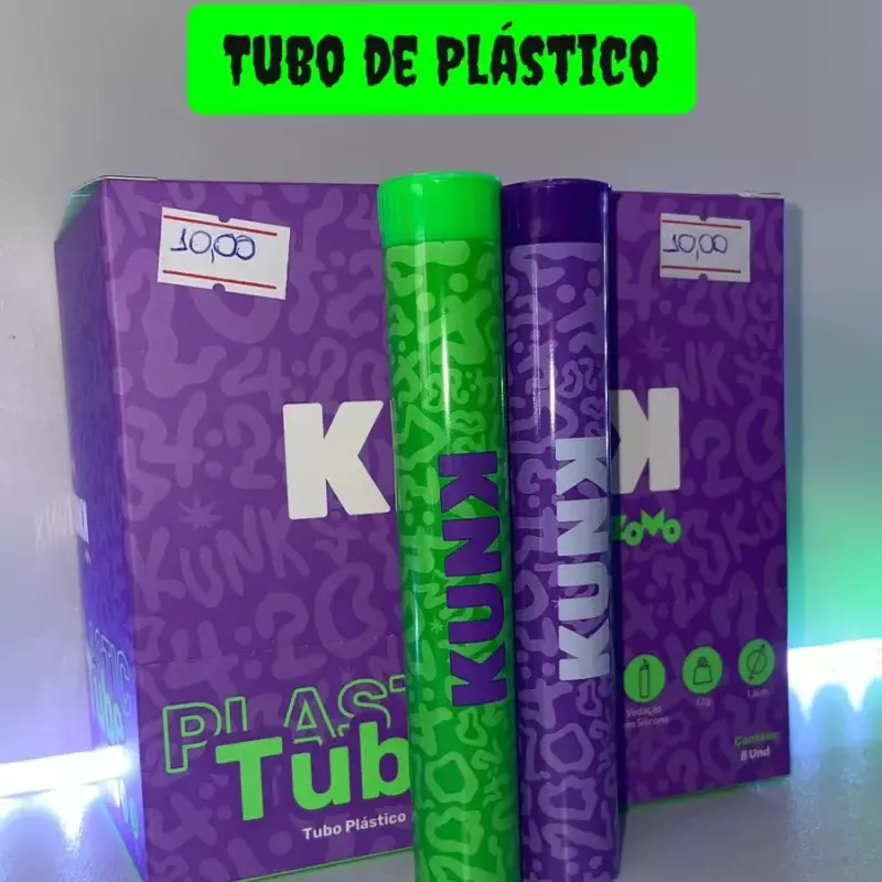Tubo de plástico