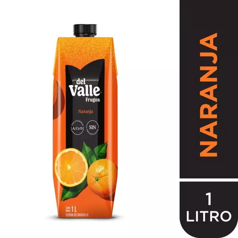 Del Valle Naranja 1Lt