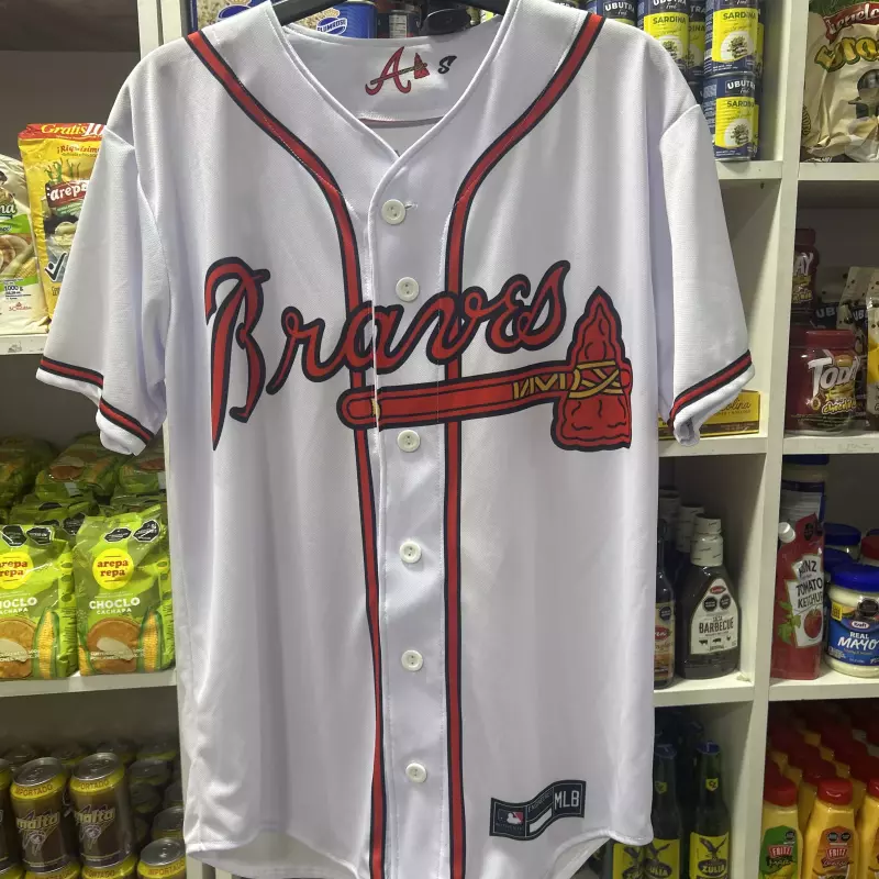 Camisa Bravos Atlanta blanca