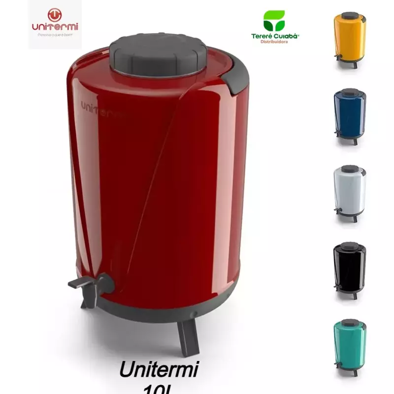 Garrafa Unitermi 10L de plástico