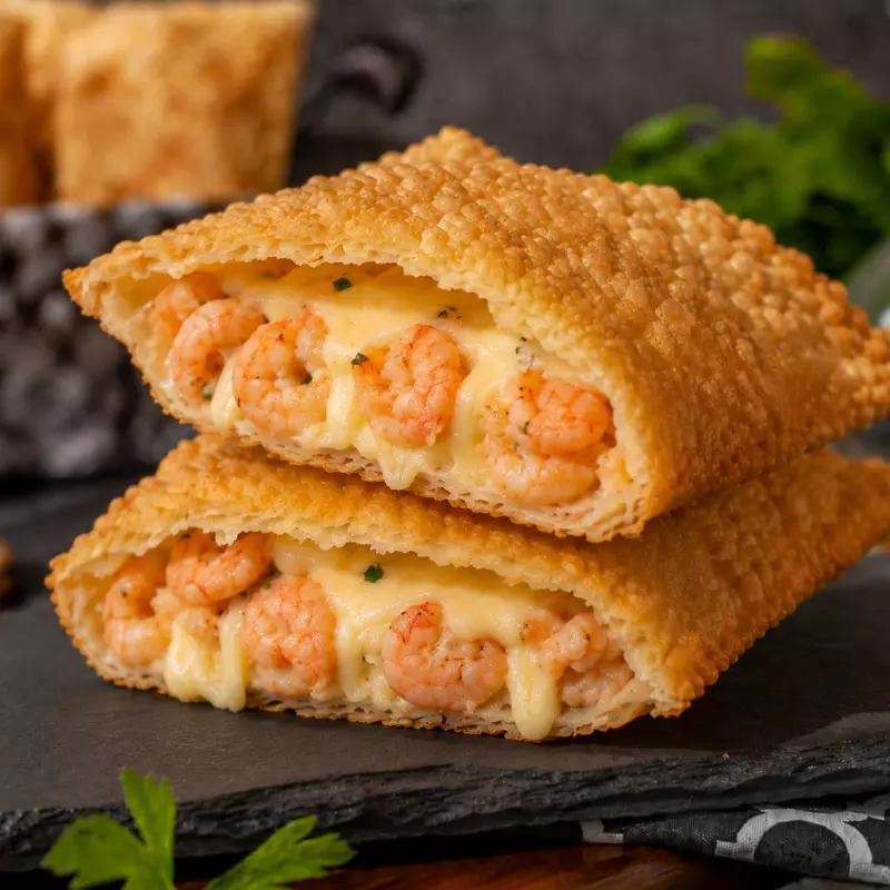 Pastel Camarão