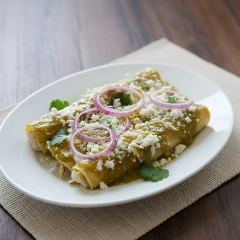 ENCHILADAS VERDES 6 PZAS.