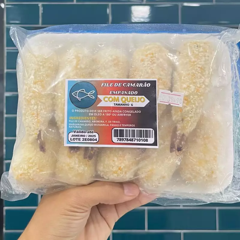 Camarãó Empanado Catupiry 450g