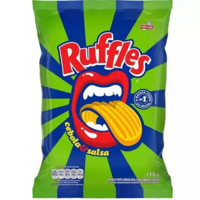 Ruffles Cebola e Salsa   - 68 gramas