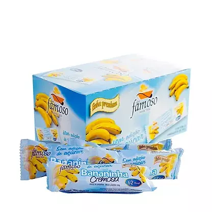 206 - Bananinha Cremosa Famoso Diet