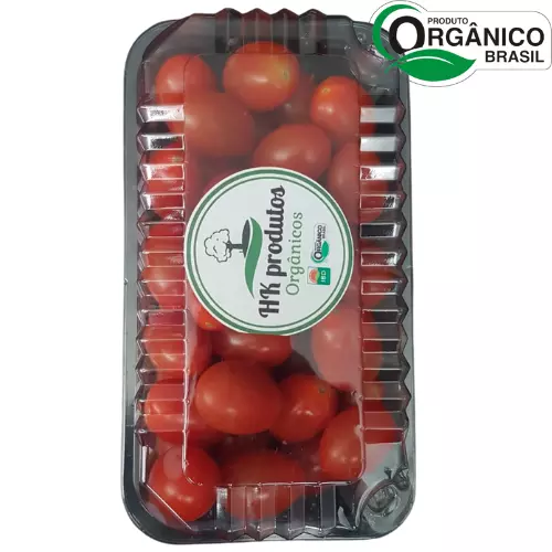 Tomate Grape Orgânico Bandeja