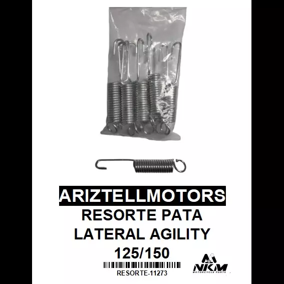 RESORTE PATA LATERAL AGILITY 125/15