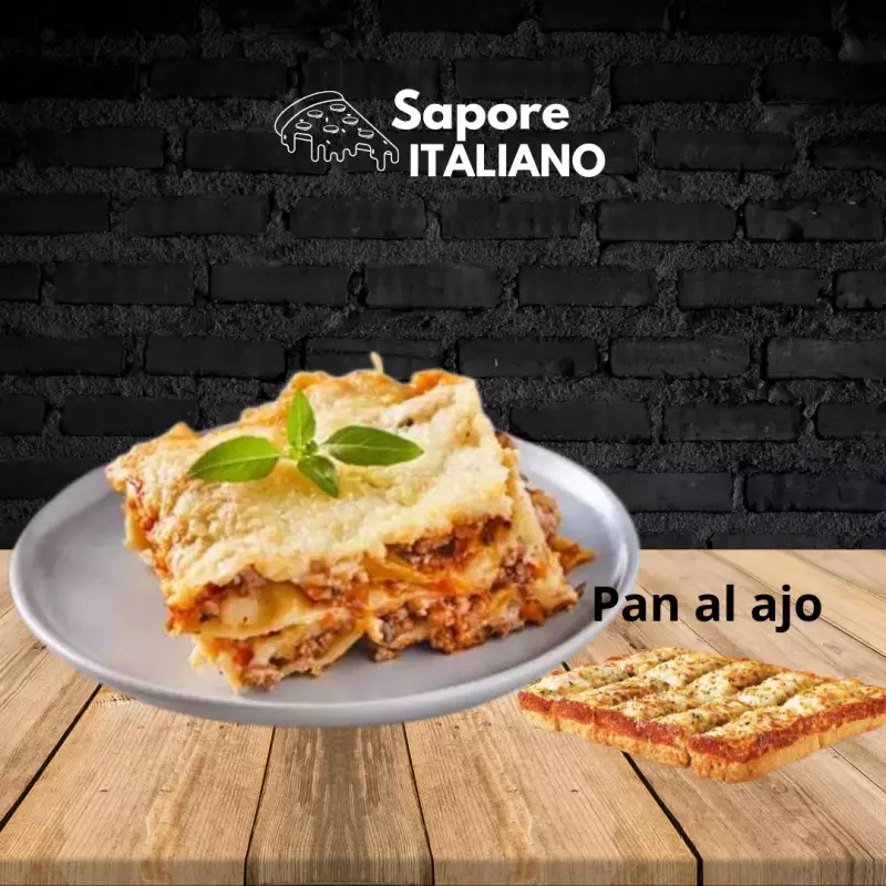 Lasaña a la Boloñesa