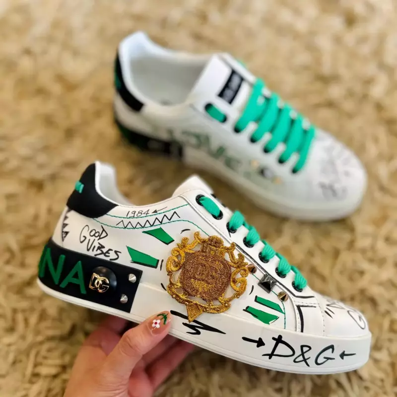 TENIS DOLCE GABBANA GREEN