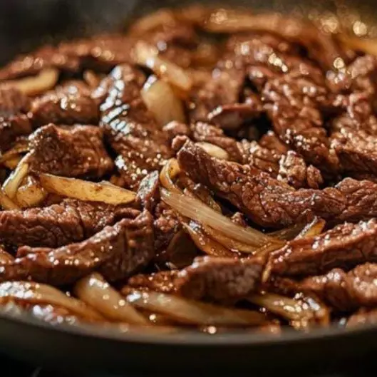 Iscas de carne c/ fritas