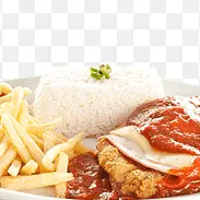 Filé de frango a pizzaiolo