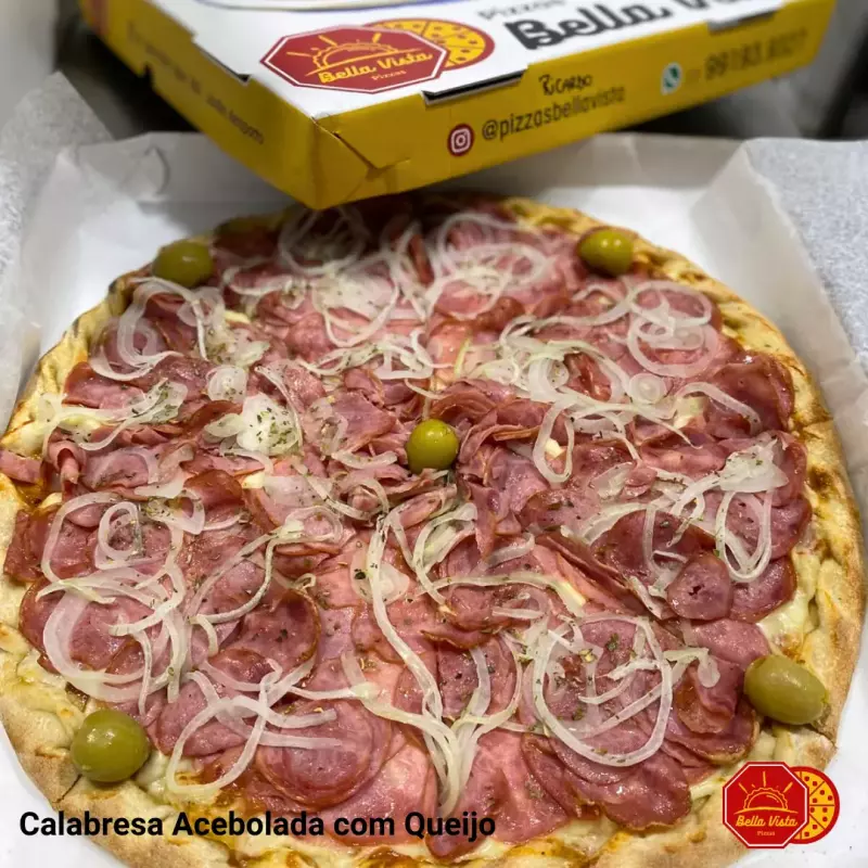 Calabresa Acebolada com Queijo