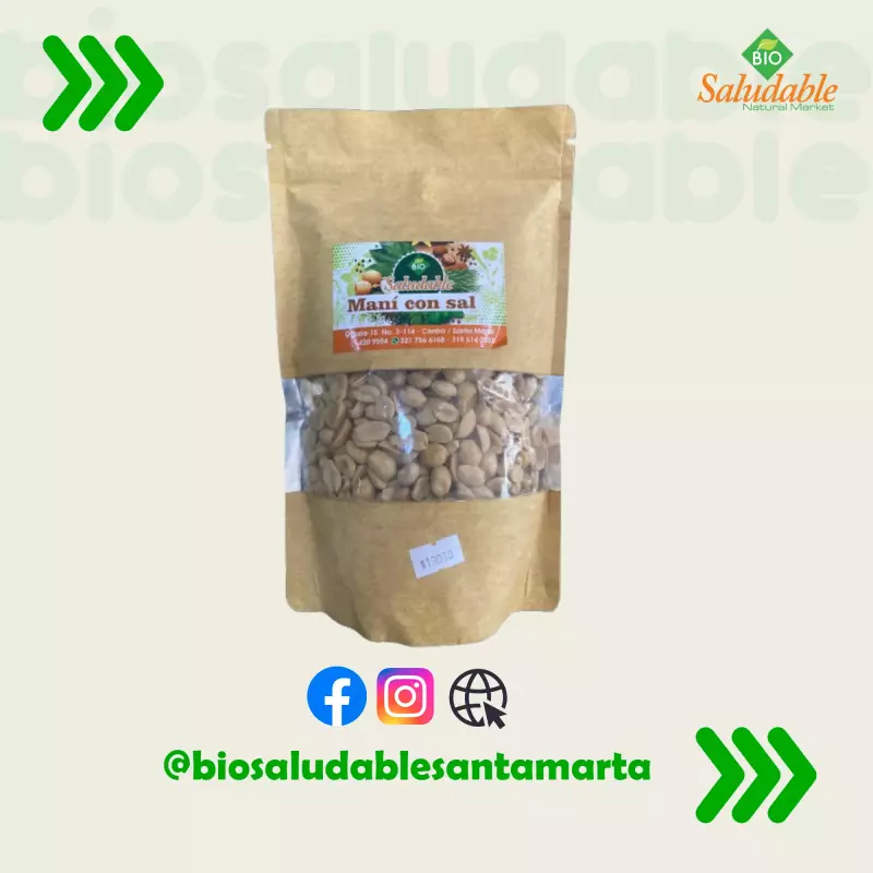 Maní con sal