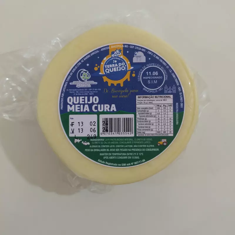 Queijo Meia cura