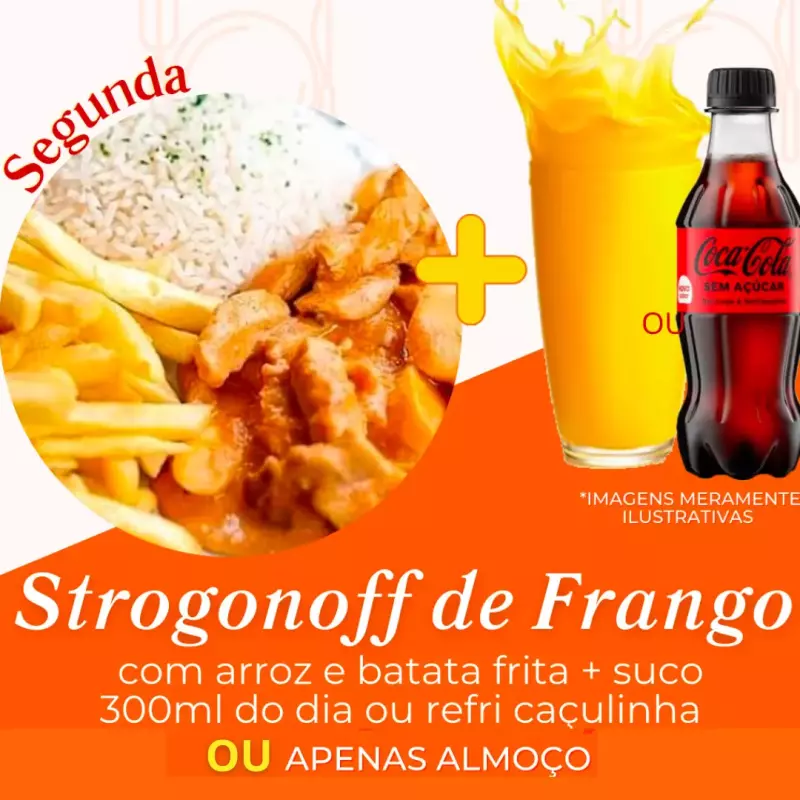Strogonoff de Frango