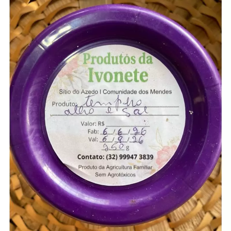Tempero alho e sal - Ivonete