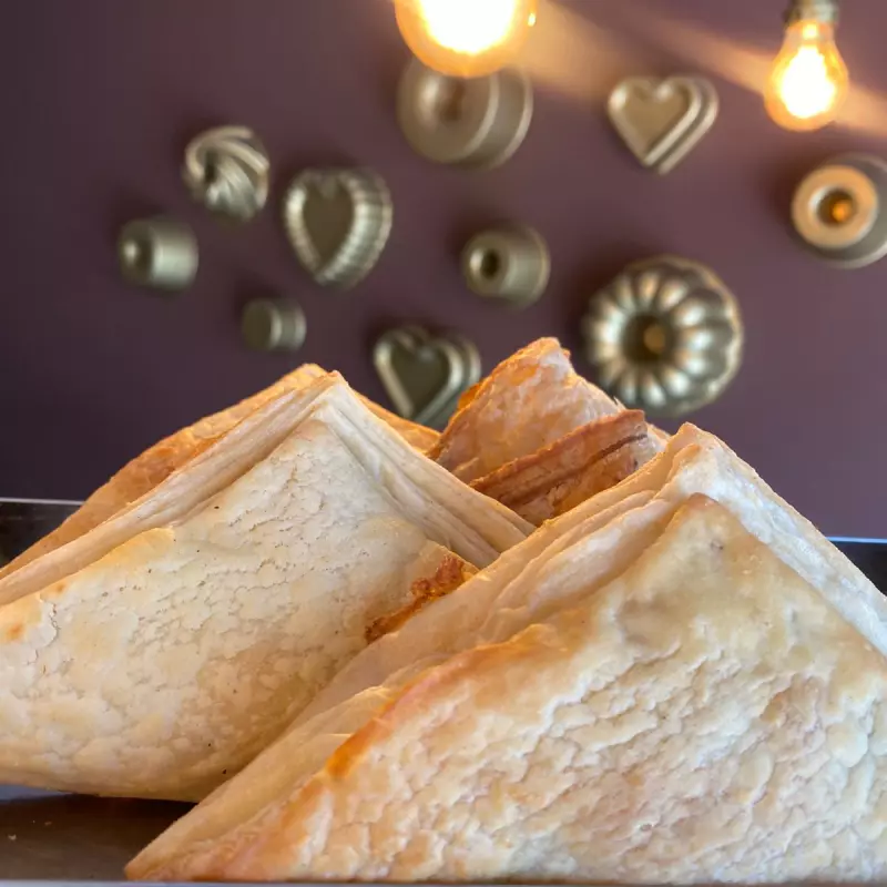 Folhado de queijo