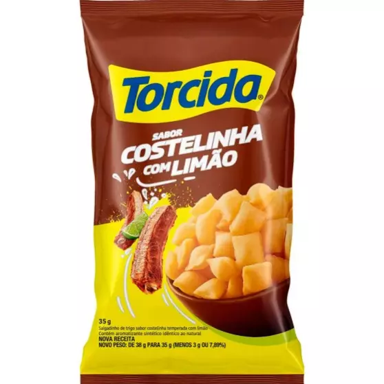 Torcida Costelinha Com Limão 35g