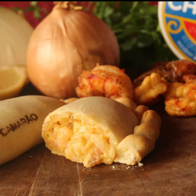 CAMARÃO com CATUPIRY