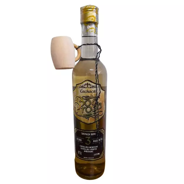 Cachaça Blend 3 Madeiras + Copo