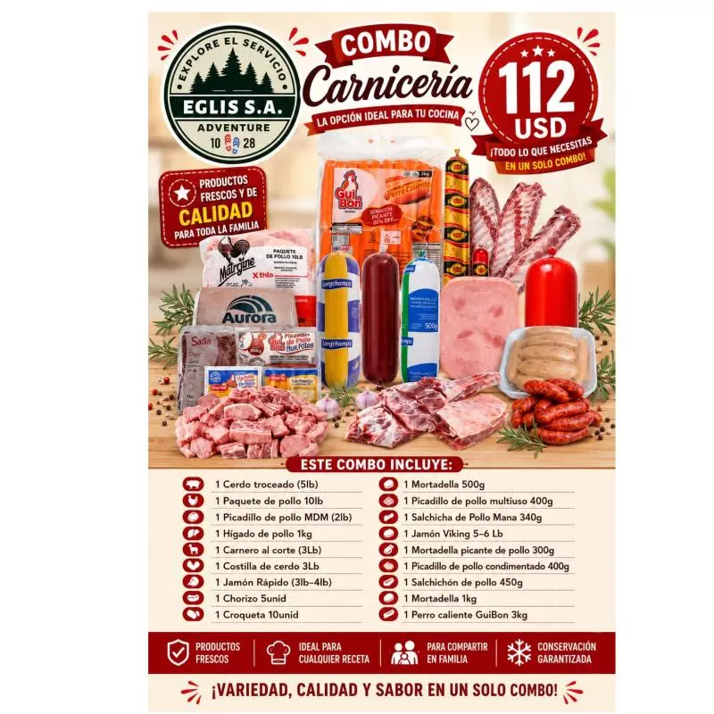 Combo carnicería