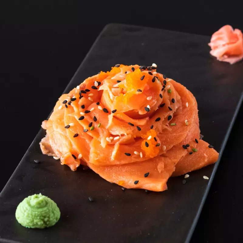SASHIMI DE SALMÓN