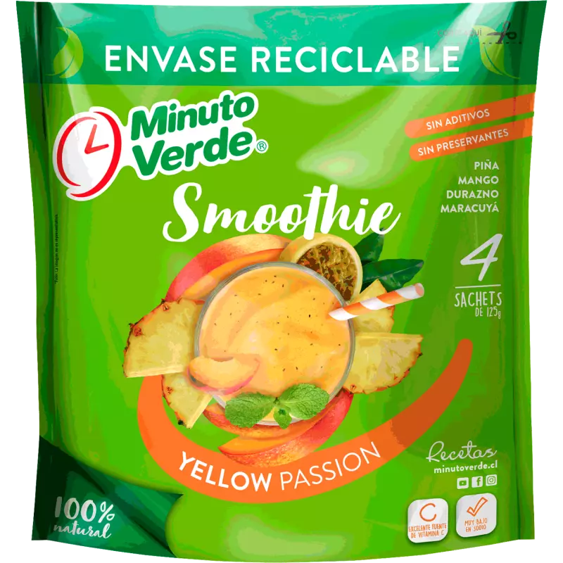 Smoothie yellow passion 500 grs