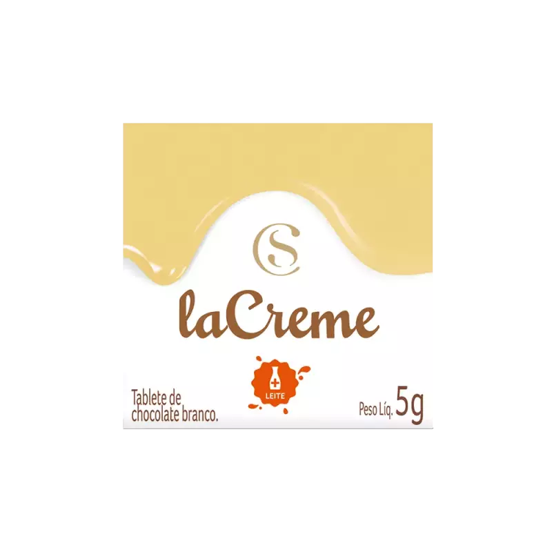 Tablete laCreme Branco 5g