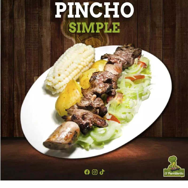 PINCHO SIMPLE(embutido de res)