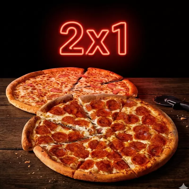 2X1 PIZZA GRANDES CLÁSICOS